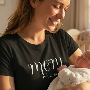 Moeder Opgericht Nieuwe Moeder Cadeau T-Shirt