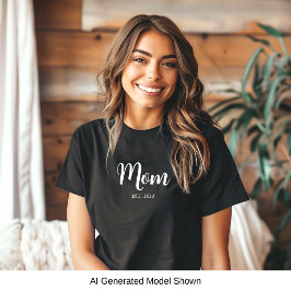 Moeder Opgericht Nieuwe Moeder Cadeau T-shirt