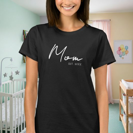 Moeder Opgericht Nieuwe Moeder Cadeau T-Shirt