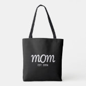 Moeder Opgericht Nieuwe Moeder Cadeau Tote Bag (Achterkant)