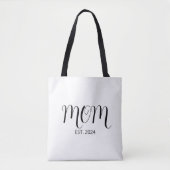 Moeder Opgericht Nieuwe Moeder Cadeau Tote Bag (Voorkant)