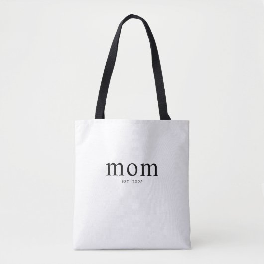 Moeder Opgericht Nieuwe Moeder Cadeau Tote Bag (Voorkant)