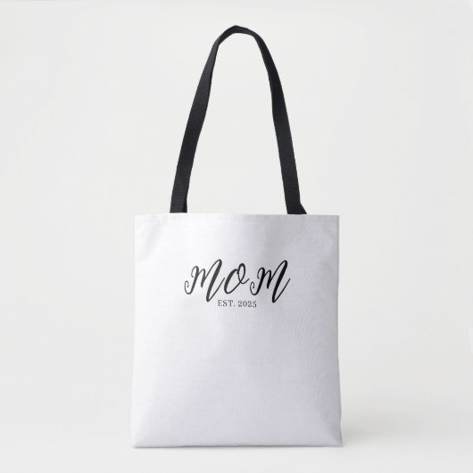 Moeder Opgericht Nieuwe Moeder Cadeau Tote Bag (Voorkant)