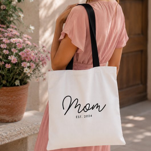 Moeder Opgericht Nieuwe Moeder Cadeau Tote Bag