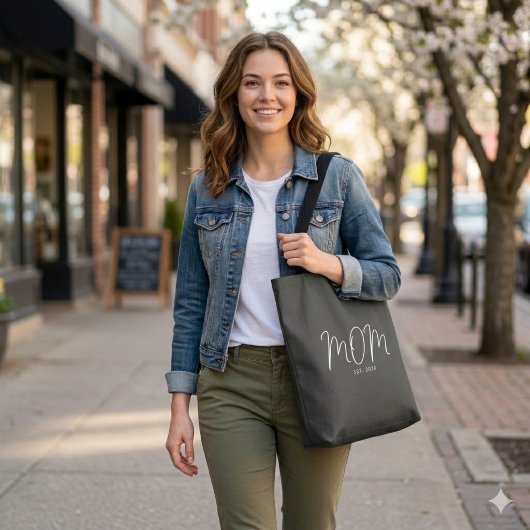 Moeder Opgericht Nieuwe Moeder Cadeau Tote Bag
