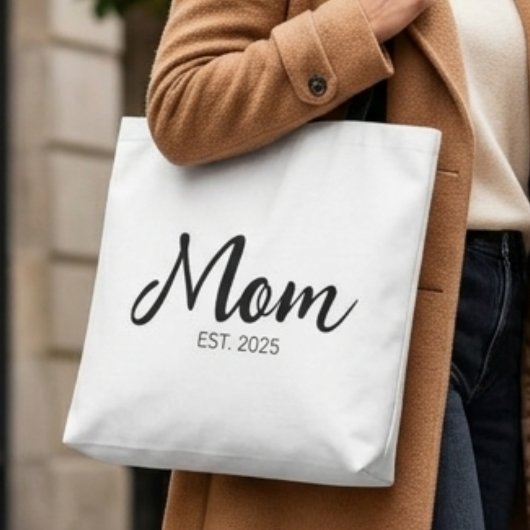 Moeder Opgericht Nieuwe Moeder Cadeau Tote Bag
