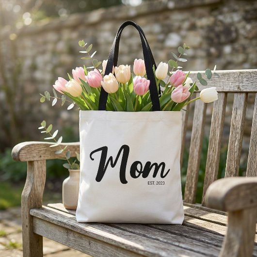 Moeder Opgericht Nieuwe Moeder Cadeau Tote Bag