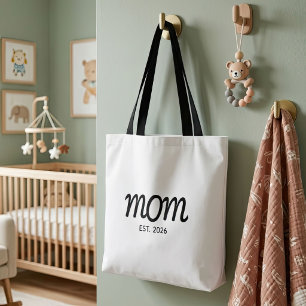 Moeder Opgericht Nieuwe Moeder Cadeau Tote Bag