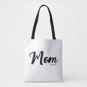 Moeder Opgericht Nieuwe Moeder Cadeau Tote Bag (Voorkant)