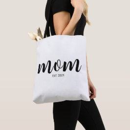 Moeder Opgericht Nieuwe Moeder Cadeau Tote Bag