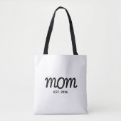 Moeder Opgericht Nieuwe Moeder Cadeau Tote Bag (Voorkant)