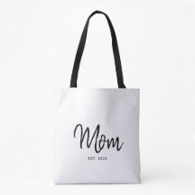 Moeder Opgericht Nieuwe Moeder Cadeau Tote Tas