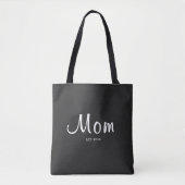 Moeder Opgericht Nieuwe Moeder Cadeau Tote Tas (Voorkant)