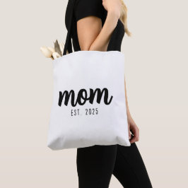 Moeder Opgericht Nieuwe Moeder Cadeau Tote Tas