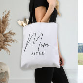 Moeder Opgericht Nieuwe Moeder Cadeau Tote Tas