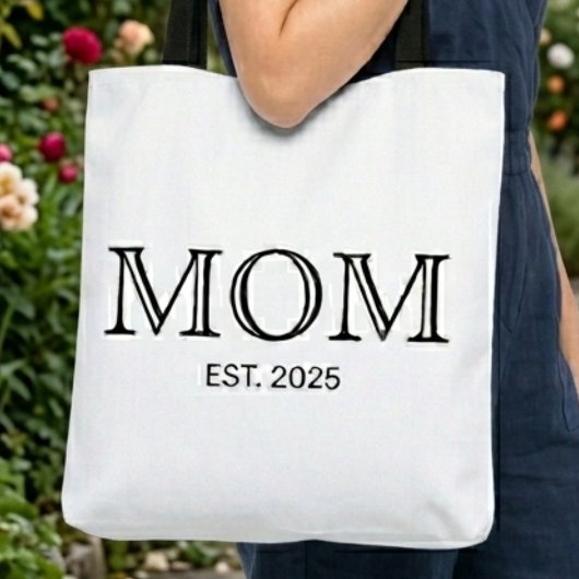 Moeder Opgericht Nieuwe Moeder Cadeau Tote Tas