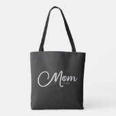 Moeder Opgericht Nieuwe Moeder Cadeau-Tote Tas (Achterkant)