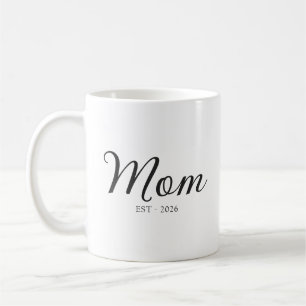 Moeder Opgericht Nieuwe Moeder Cadeau Tweekleurige Koffiemok