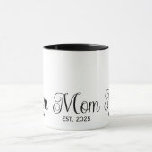 Moeder Opgericht Nieuwe Moeder Geschenk Twee-Tons Mok (Midden)