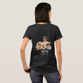 Moeder Opgericht Schrift Foto T-Shirt (Achterkant volledig)