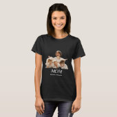 Moeder Opgericht Schrift Foto T-Shirt (Voorkant volledig)