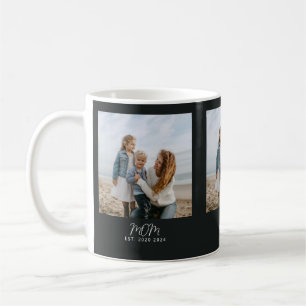 Moeder Opgericht Schrift Zwart 3 Foto Koffie Koffiemok