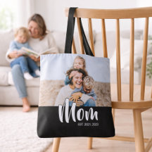 Moeder Opgericht Schrift Zwarte Foto