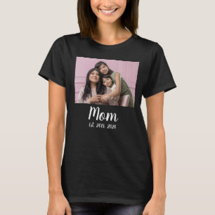 Moeder Opgericht script foto T-shirt