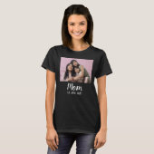 Moeder Opgericht script foto T-shirt (Voorkant volledig)