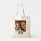 Moeder Opgericht Script Foto Tote Bag (Achterkant)
