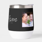 Moeder Opgericht Script Zwart Foto (Links)