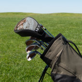 Moeder Opgericht Witte Typografie Foto Cadeau Golfheadcover (Insitu)