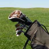 Moeder Opgerichte datum Modern Schrift Foto Stijlv Golfheadcover (Insitu)