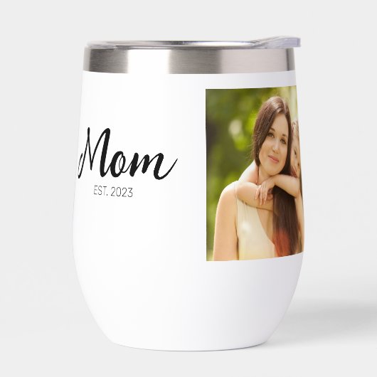 Moeder Opgerichte Script Foto (Links)