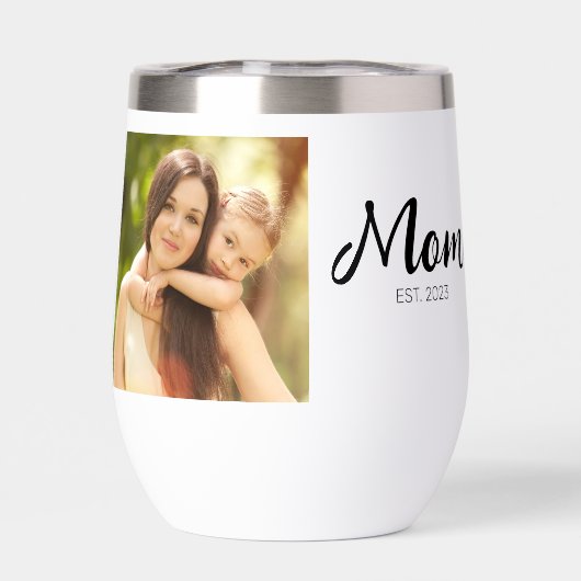 Moeder Opgerichte Script Foto (Achterkant)