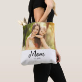Moeder Opgerichte Script Foto Tote Bag (Dichtbij)
