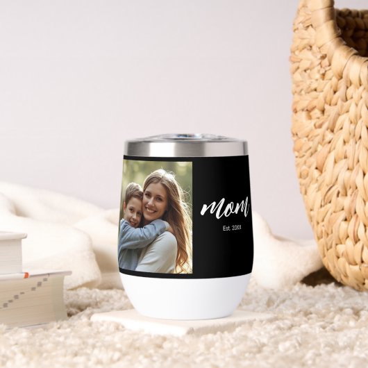 Moeder Opgerichte Script Zwarte Foto (Woonkamer (Gedraaid) )