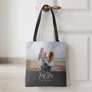 Moeder Opgerichte Scriptie Foto Tote Bag