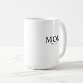 Moeder Oprichtingsjaar Koffiemok (Voorkant rechts)