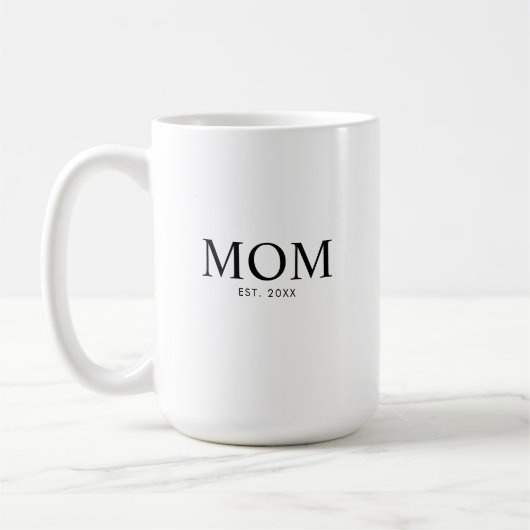 Moeder Oprichtingsjaar Koffiemok (Links)