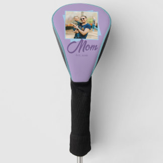 Moeder Oprichtingsjaar met Foto Golfheadcover