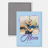 Moeder Oprichtingsjaar met Foto Magneet (Voorkant / Achterkant)