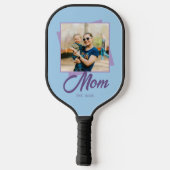 Moeder Oprichtingsjaar met Foto Pickleball Paddle (Achterkant)