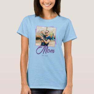 Moeder Oprichtingsjaar met Foto T-shirt
