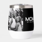 Moeder Oprichtte Kühne Zwarte Foto (Voorkant)