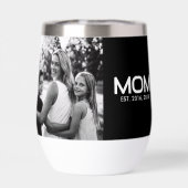 Moeder Oprichtte Kühne Zwarte Foto (Achterkant)