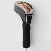 Moeder Oprichtte Leuke Scriptie Foto Aangepast Golfheadcover (Schuin)