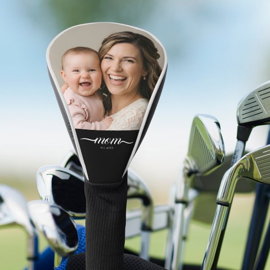 Moeder Oprichtte Leuke Scriptie Foto Aangepast Golfheadcover
