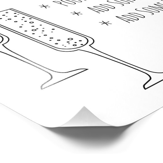 Moeder-osa Bar Display Teken Foto Afdruk (Hoek)