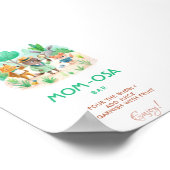 Moeder-osa kleine ontdekkingsreiziger detective Ba Poster (Hoek)